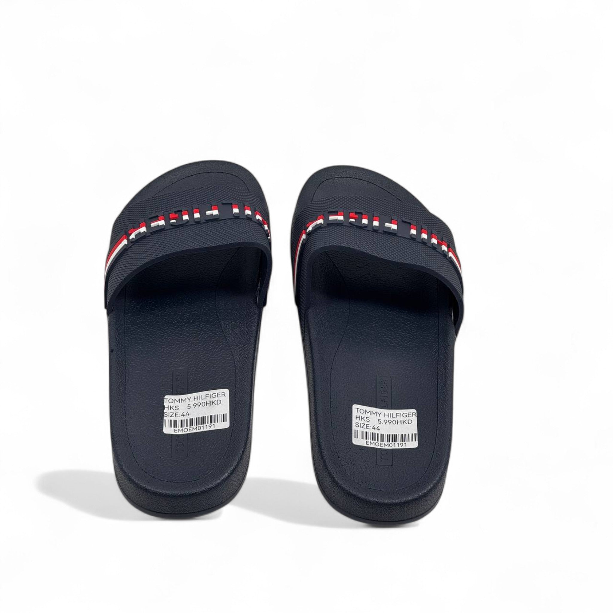 Tommy Hilfiger Navy Slides – Classic USA Vibe 🇺🇸🩴