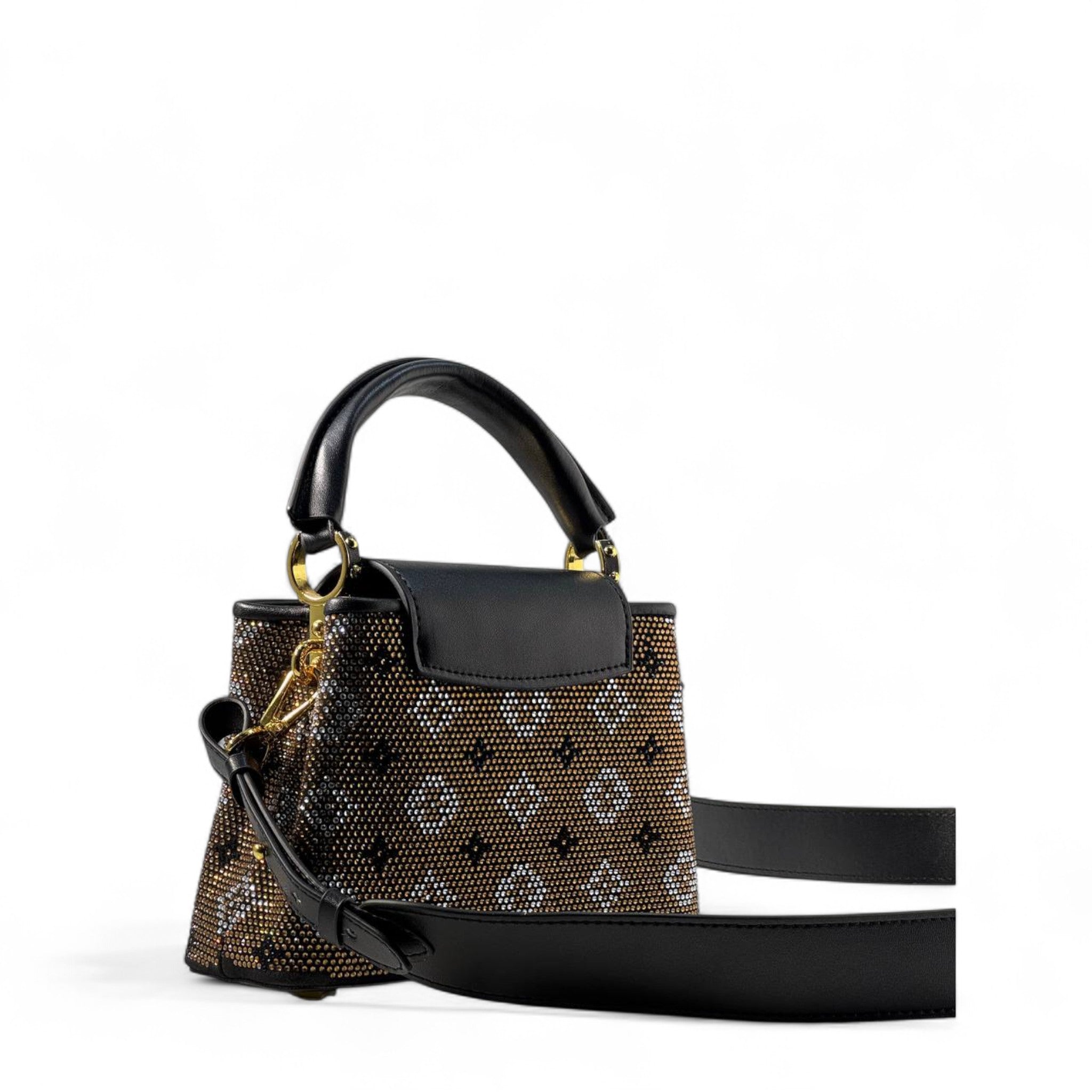 Louis Vuitton Crystal Monogram Top Handle Bag ✨💎