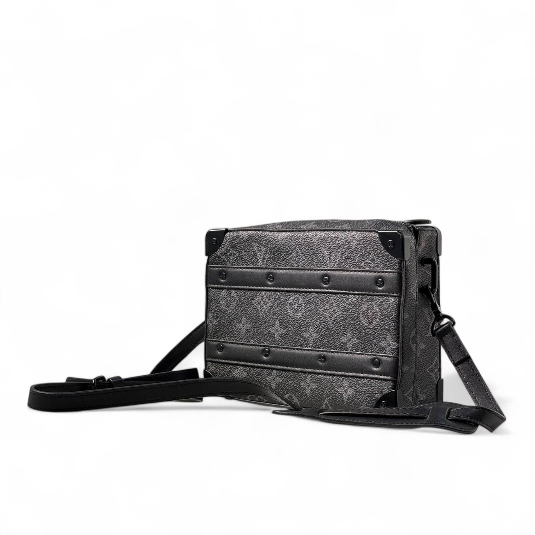 Louis Vuitton Soft Trunk Monogram Eclipse Crossbody Bag 🖤📦