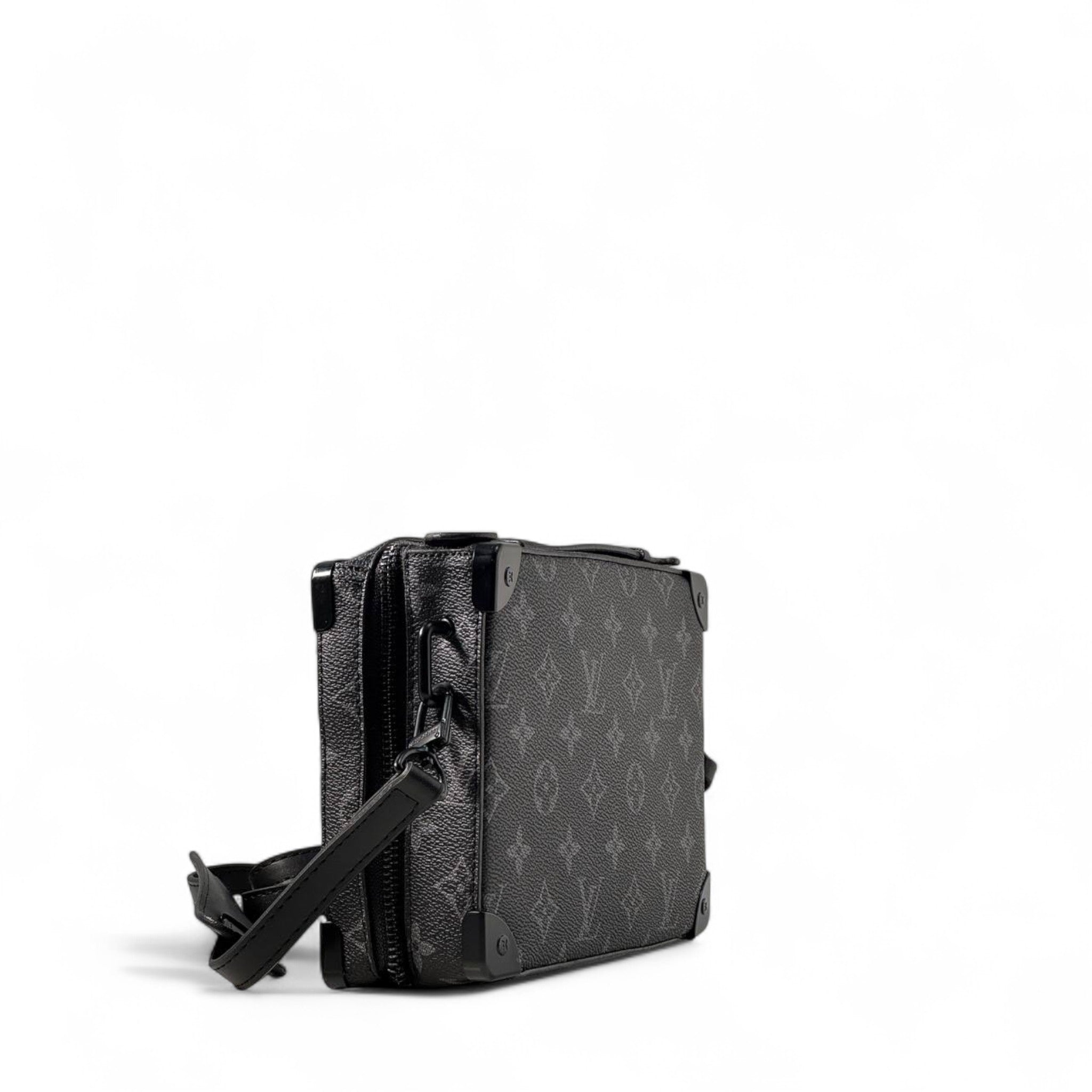 Louis Vuitton Soft Trunk Monogram Eclipse Crossbody Bag 🖤📦