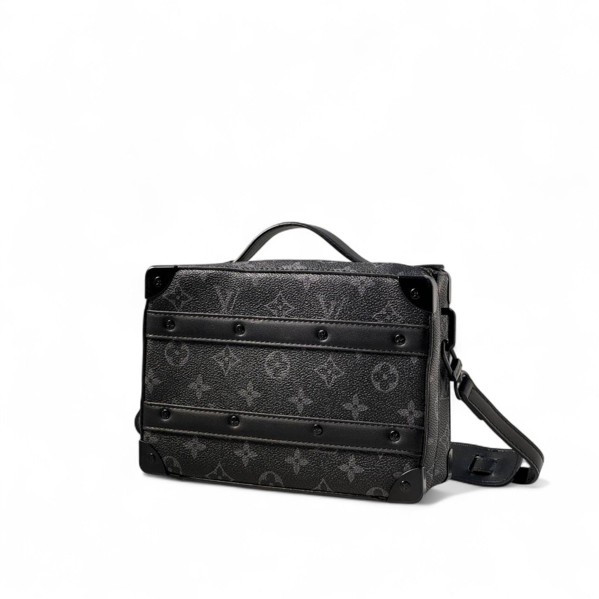 Louis Vuitton Soft Trunk Monogram Eclipse Crossbody Bag 🖤📦