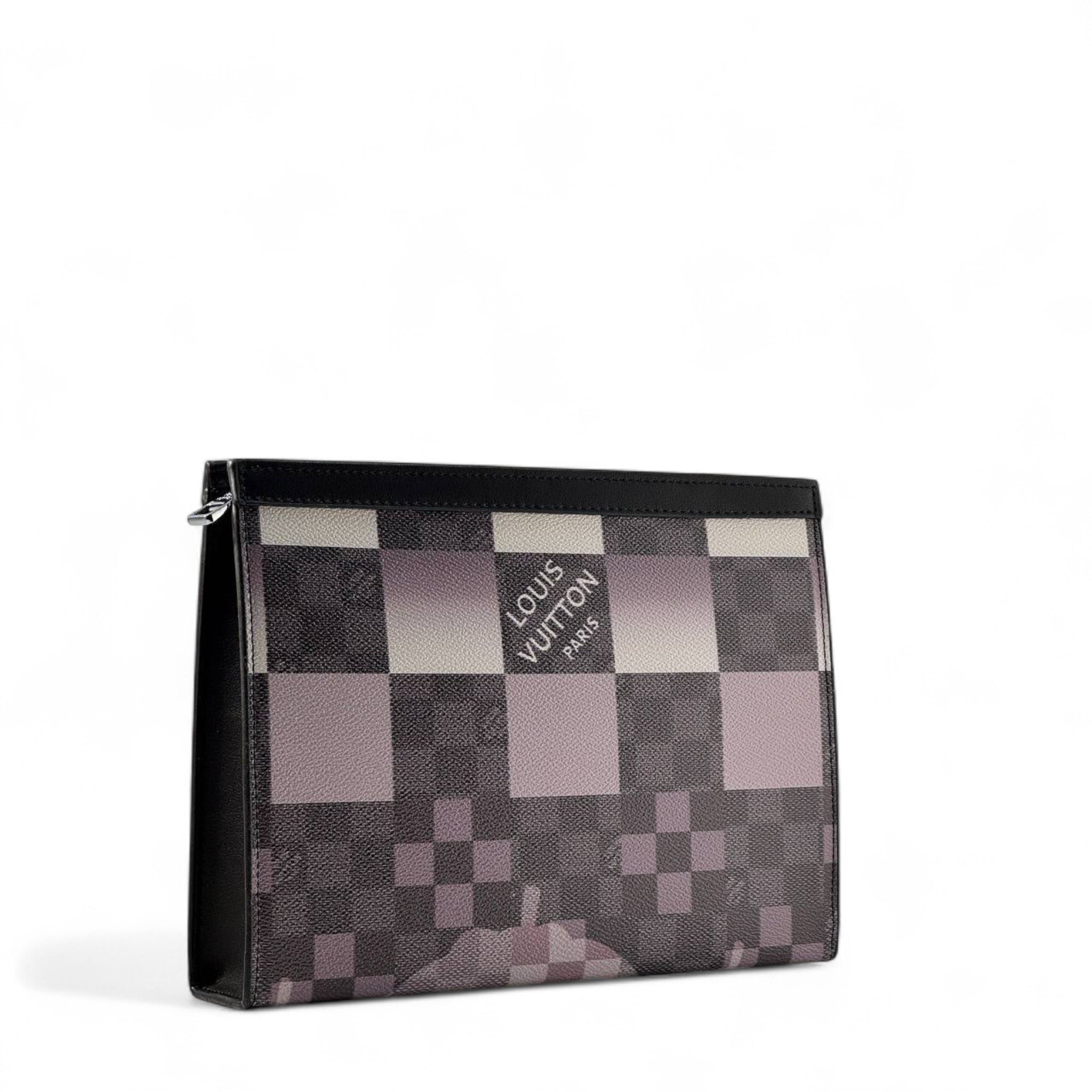 Louis Vuitton Gradient Damier Graphite Pouch 🟣🖤