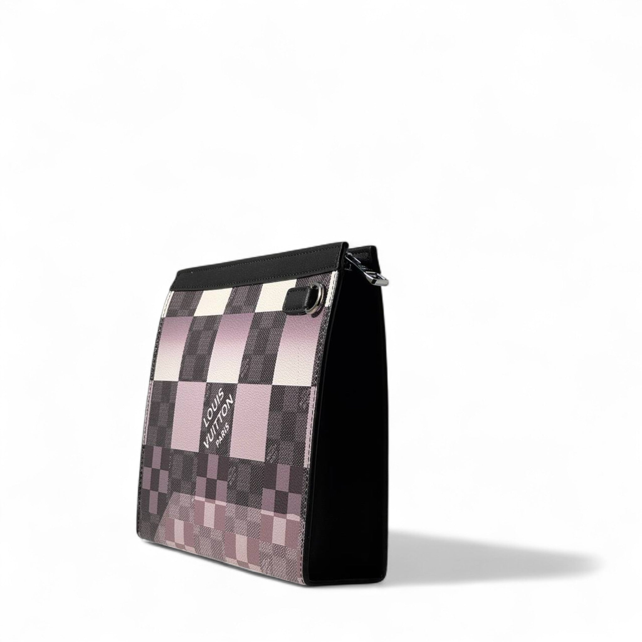 Louis Vuitton Gradient Damier Graphite Pouch 🟣🖤