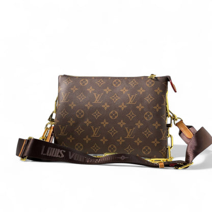 Louis Vuitton Monogram Canvas Crossbody Bag with Wide Strap 💼✨