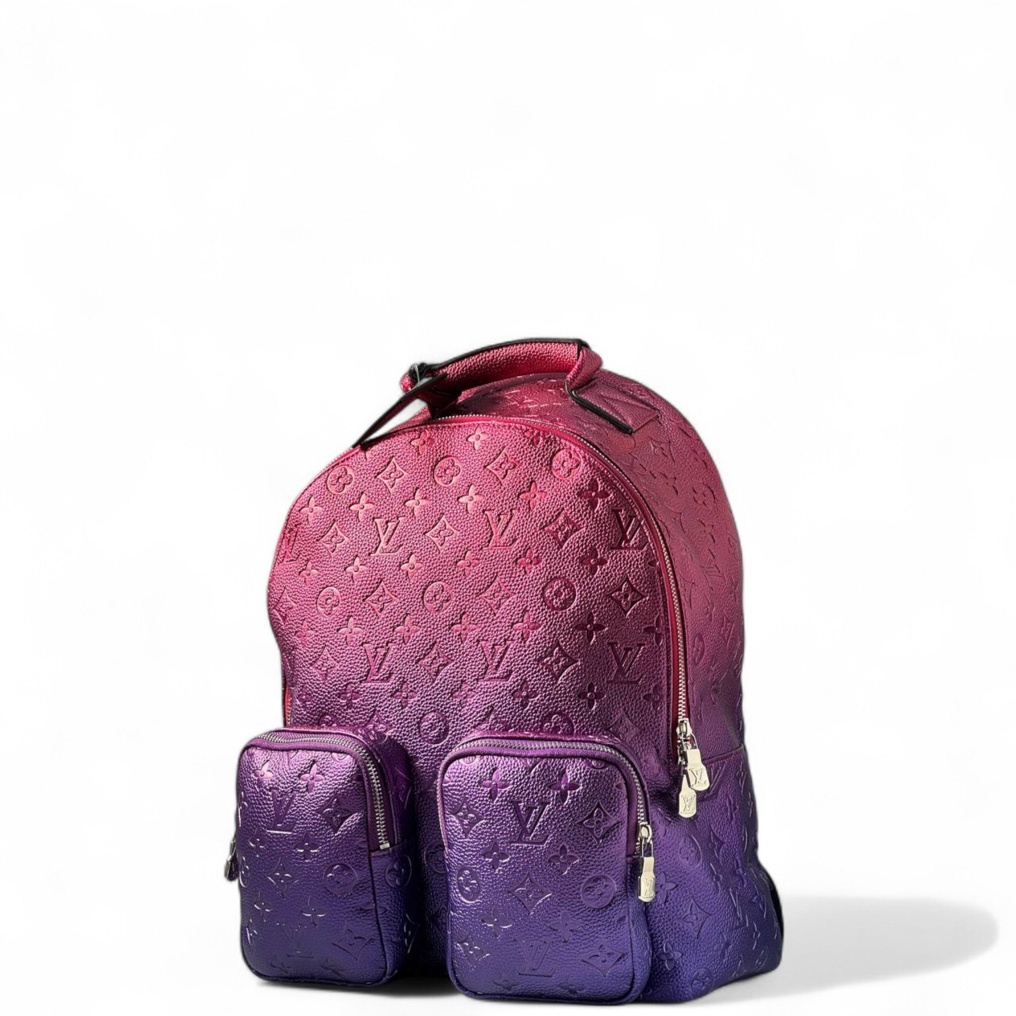 Louis Vuitton Gradient Monogram Backpack – Pink to Purple Ombré 💜❤️