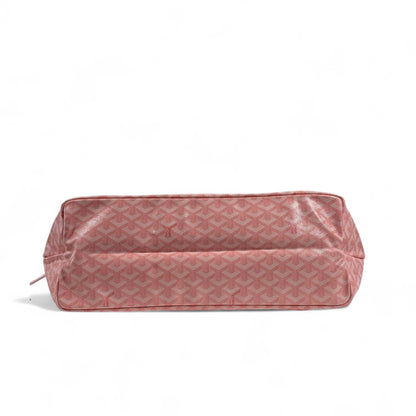 Goyard Tote Bag 💗✨ | Baby Pink • Signature Chevron Pattern • Matching Pouch
