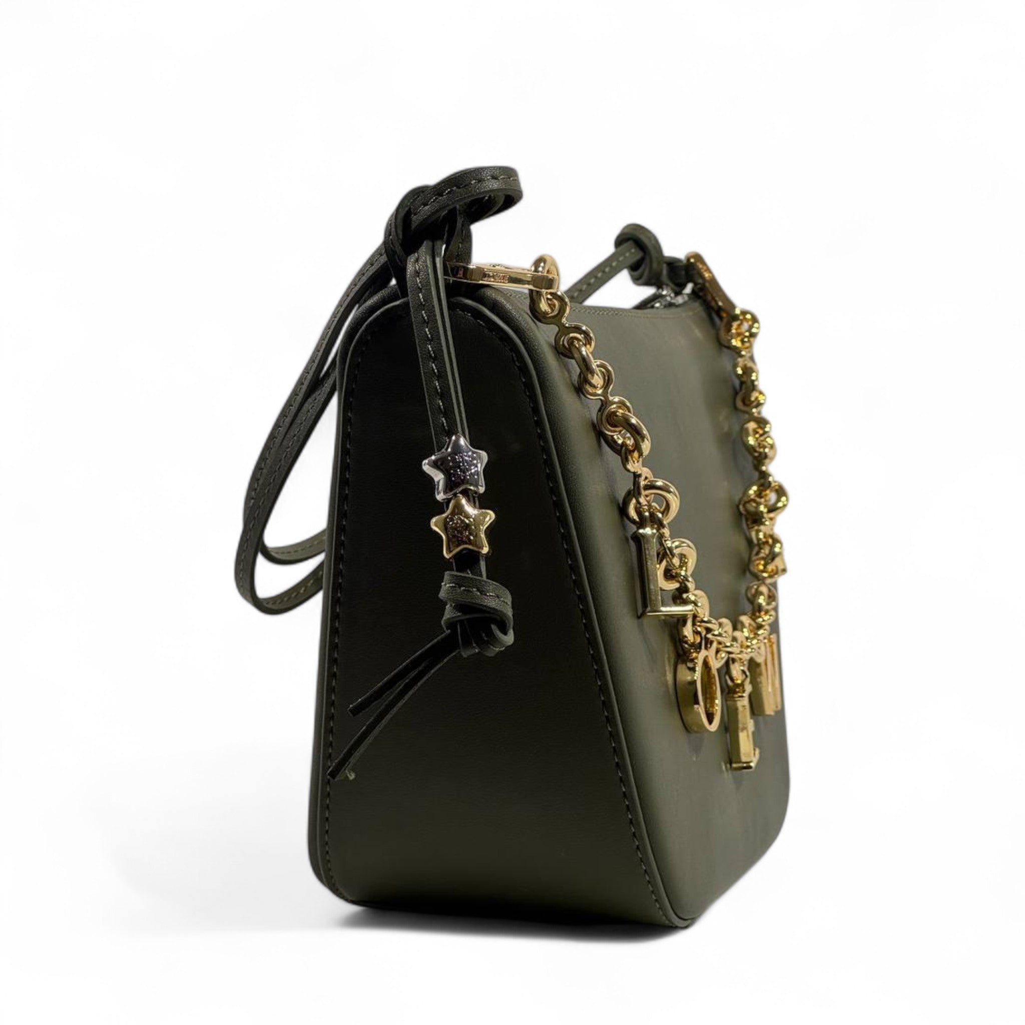 Loewe Chain Accent Shoulder Bag 🖤✨ | Modern Luxury Statement