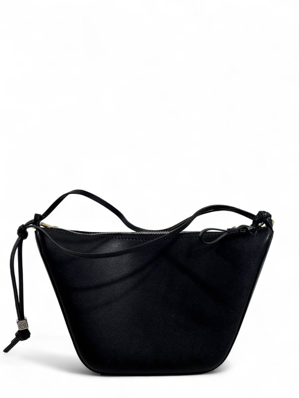 Loewe Black Chain Accent Shoulder Bag 🖤✨ | Timeless Luxury Statement