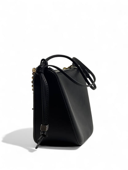 Loewe Black Chain Accent Shoulder Bag 🖤✨ | Timeless Luxury Statement