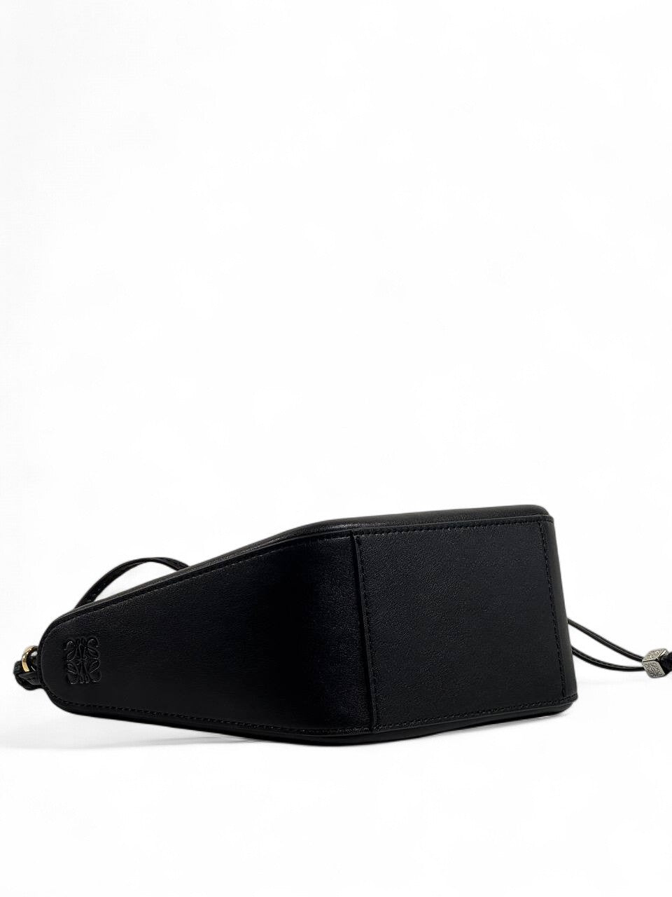 Loewe Black Chain Accent Shoulder Bag 🖤✨ | Timeless Luxury Statement