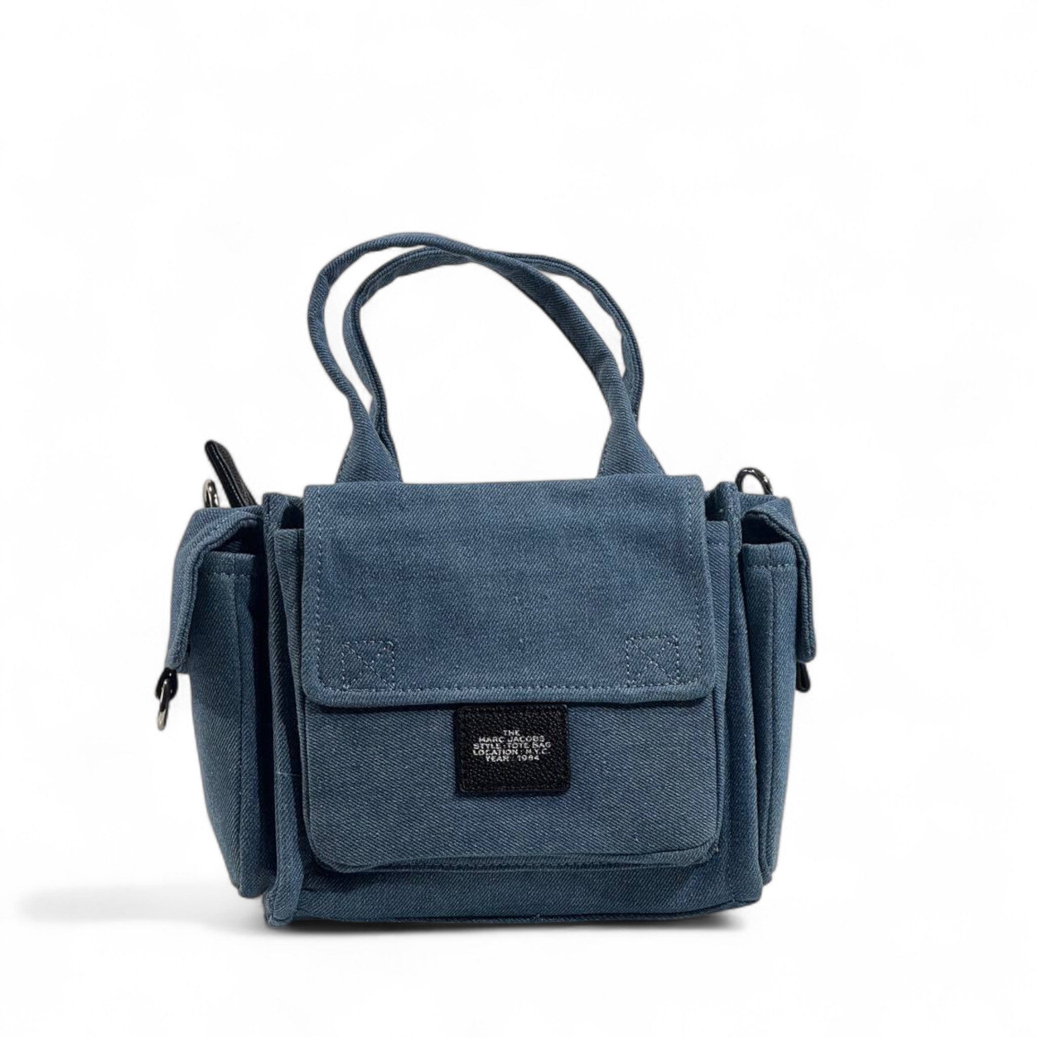 Marc Jacobs “The Tool Box” Mini Bag 💙 | Denim Blue Statement Crossbody