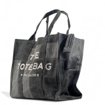 Marc Jacobs “The Tote Bag” 🖤 | Black Denim Everyday Essential Tote