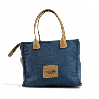 Marc Jacobs “The Tote Bag” Denim Edition 💙 | Multi-Pocket Chic Handbag