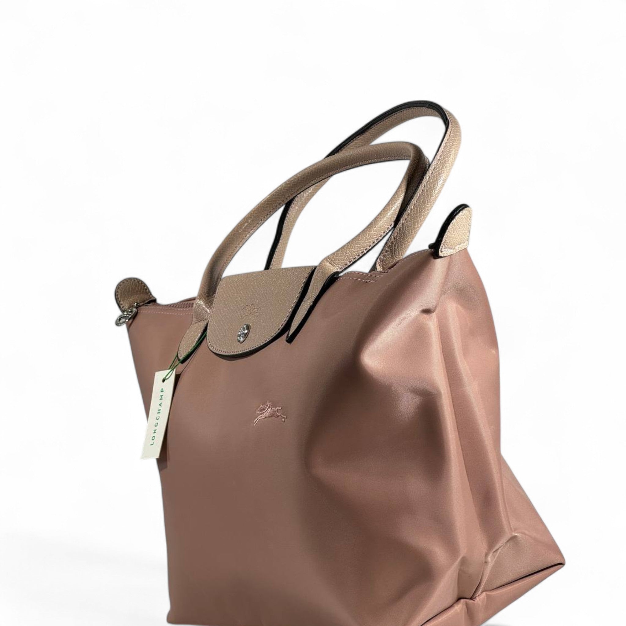 Longchamp Le Pliage Large Tote – Rose Nude & Beige Elegance 🩷🤍