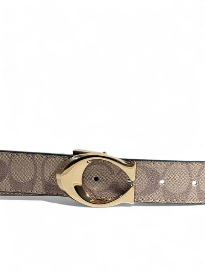 Luxury Double-Face Coach Belt 🖤🤎 | Brown & Black | 120 cm | Reversible Elegance ✨