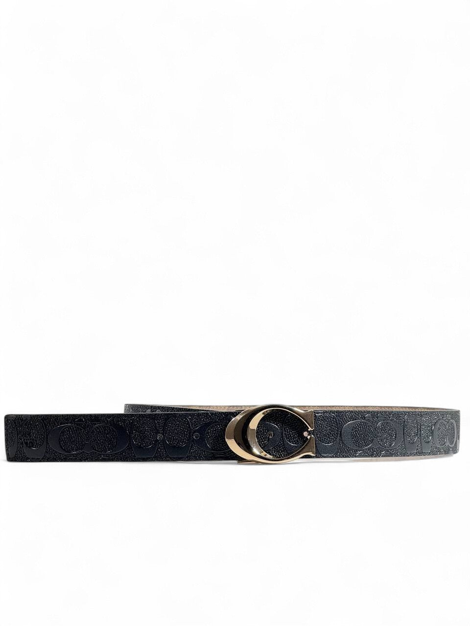 Luxury Double-Face Coach Belt 🖤🤎 | Brown & Black | 120 cm | Reversible Elegance ✨