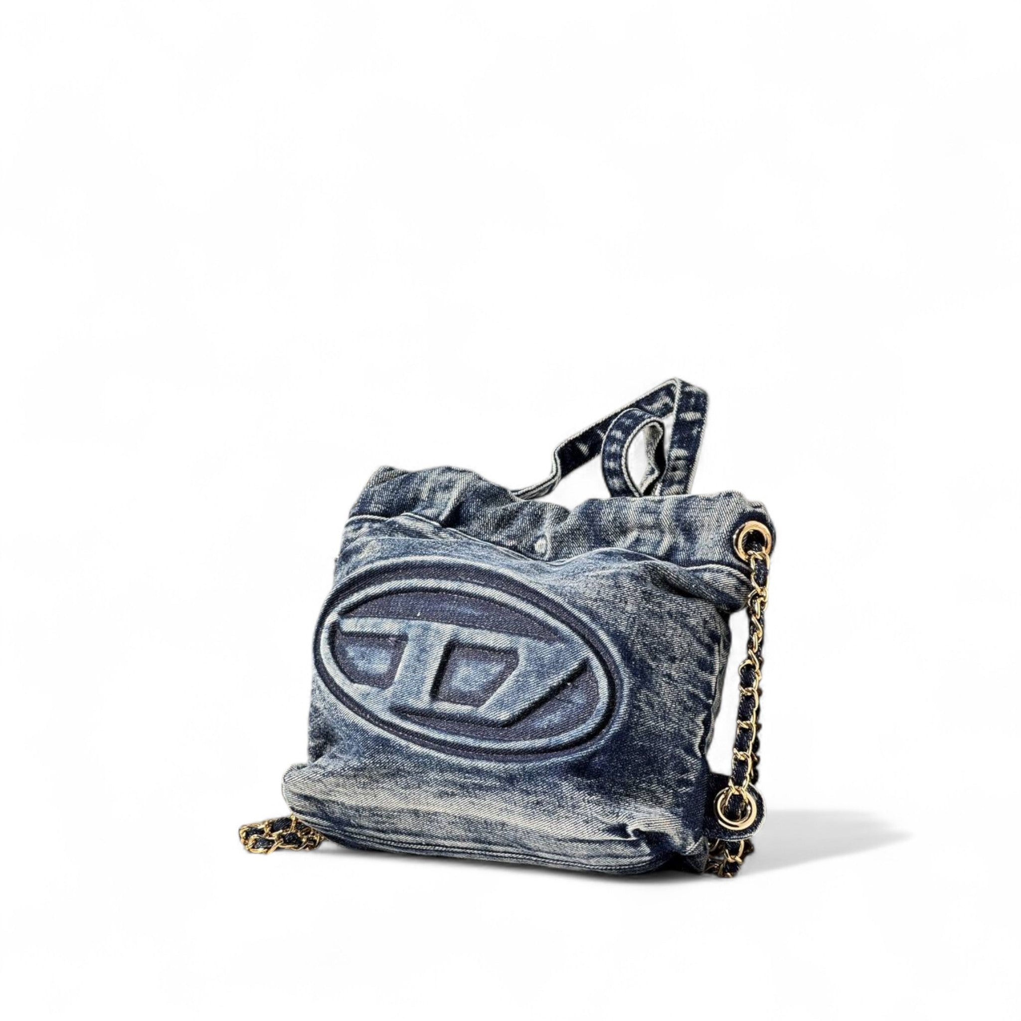 👜 Diesel Logo Denim Tote | Urban Iconic Look