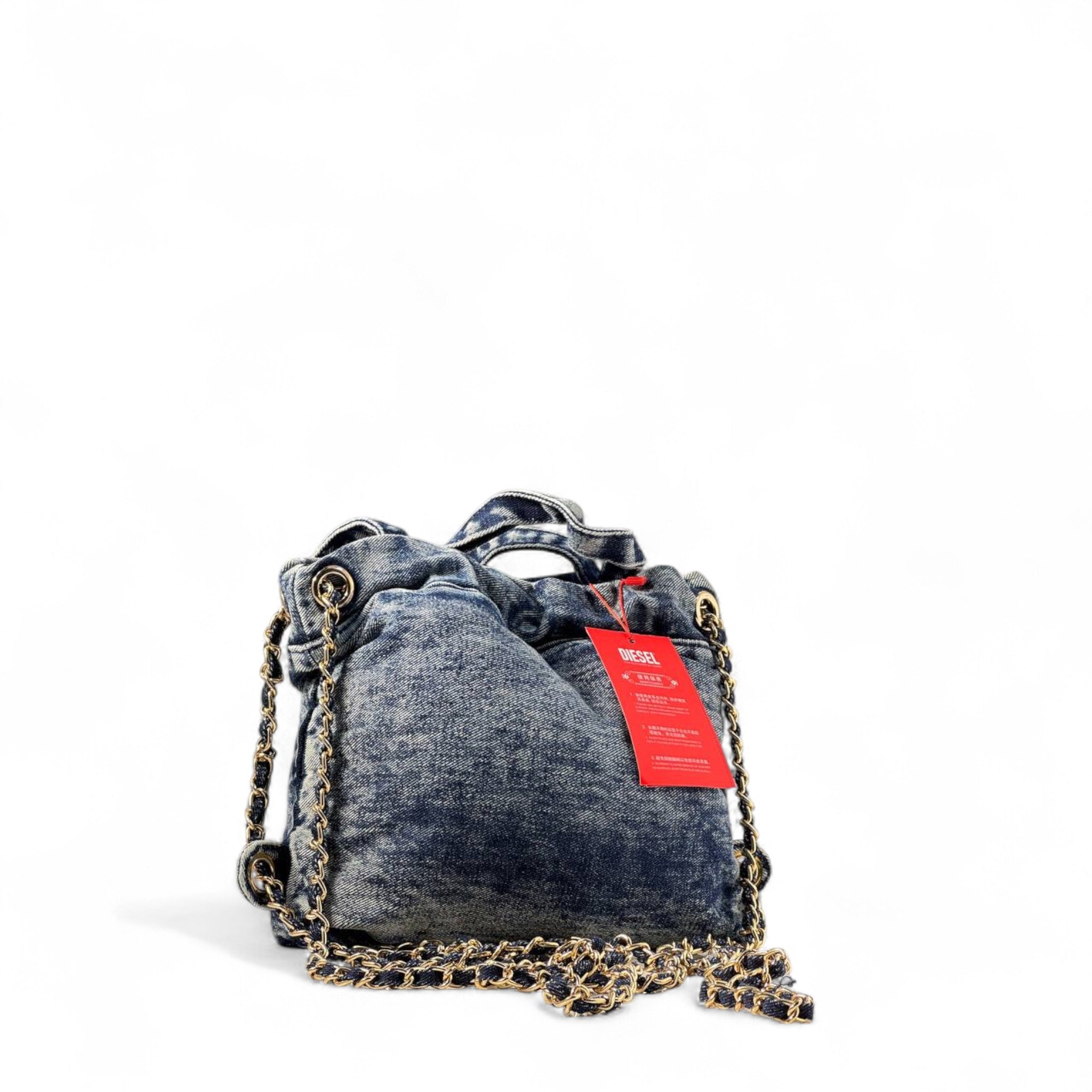 👜 Diesel Logo Denim Tote | Urban Iconic Look