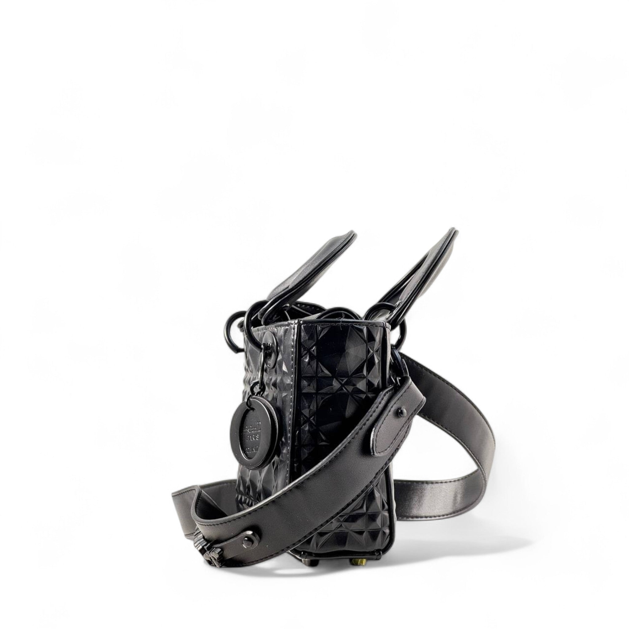 🖤 Dior Cannage Studded Mini Bag – Blackout Edition 🖤