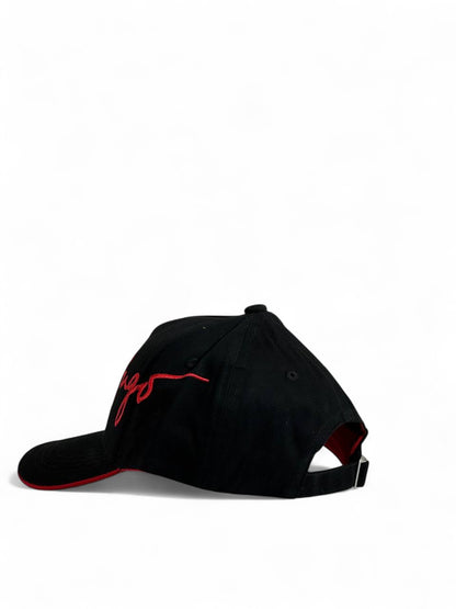 Hugo Black Signature Cap 🖤🔥 | Premium Streetwear Look
