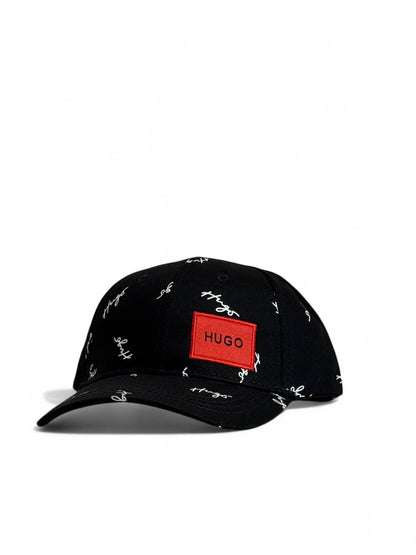 Hugo All-Over Signature Cap 🖤❤️ | Bold Streetwear Essential