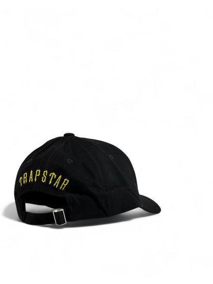 Trapstar Black & Yellow “T” Logo Cap 🖤💛 | Bold Urban Streetwear