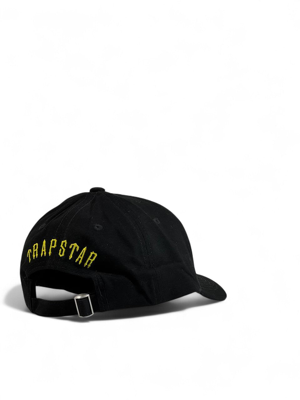 Trapstar Black & Yellow “T” Logo Cap 🖤💛 | Bold Urban Streetwear