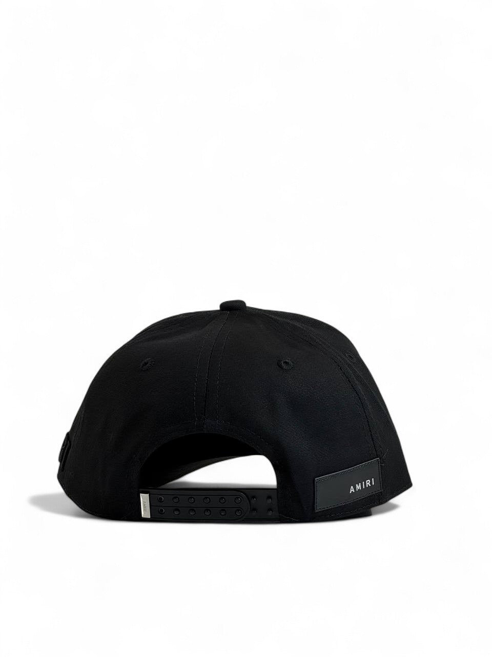 Amiri All-Black Embroidered Cap 🖤 | Luxury Minimal Streetwear 🧨🔥