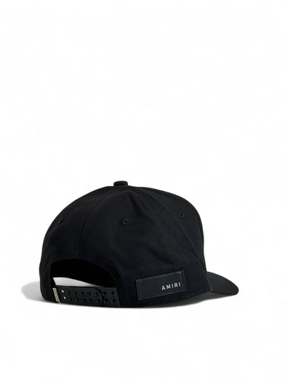 Amiri Black & White Embroidered Cap 🖤🤍 | Luxury Streetwear Icon ✨🔥