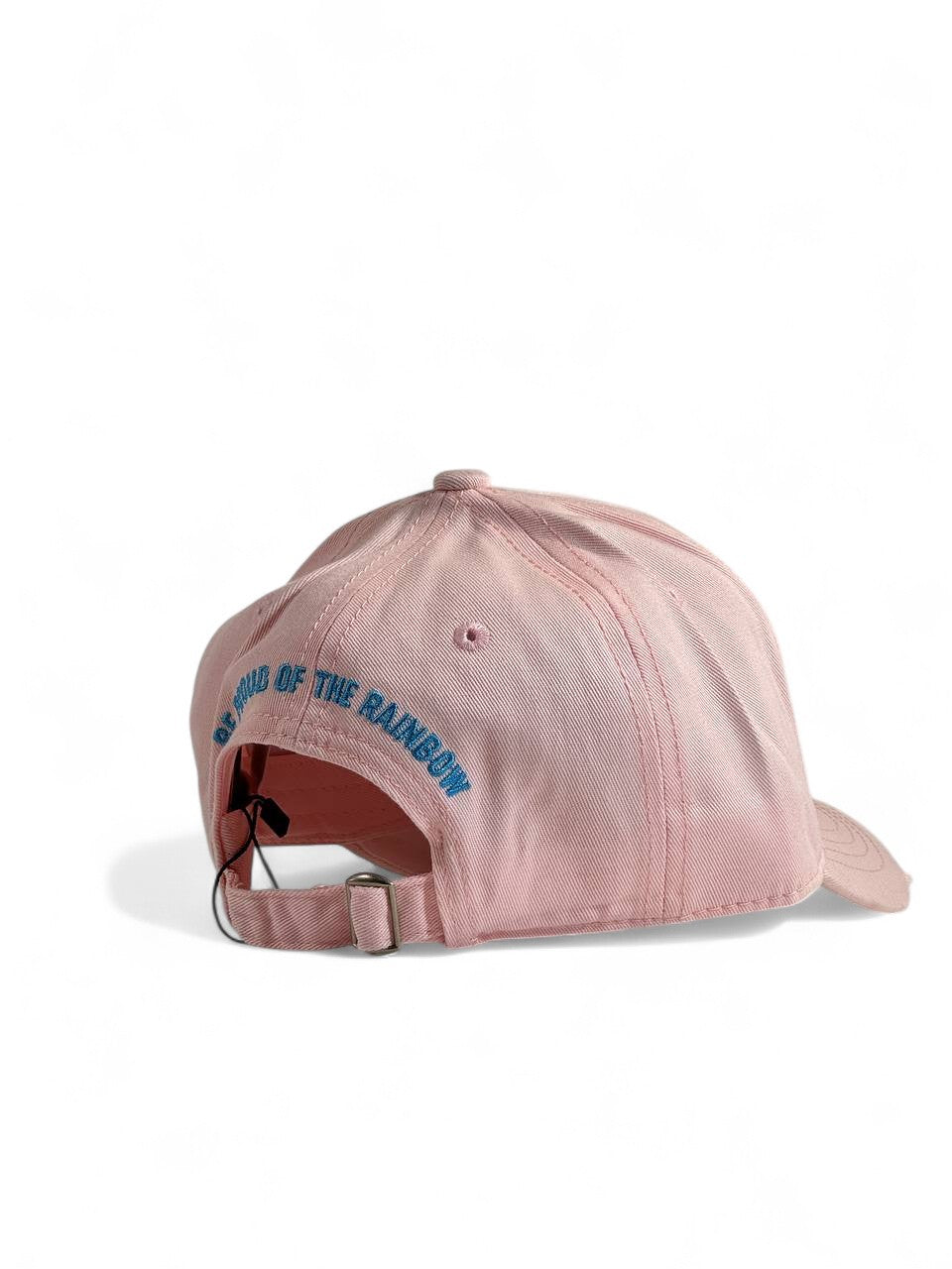 Dsquared2 Pink Rainbow Patch Cap 🌸🌈 | Bold Designer Streetwear