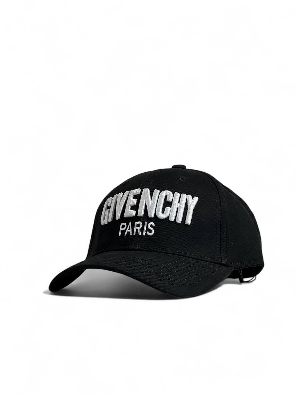 Givenchy Paris Black Embroidered Cap 🖤🤍 | Timeless Luxury Streetwear