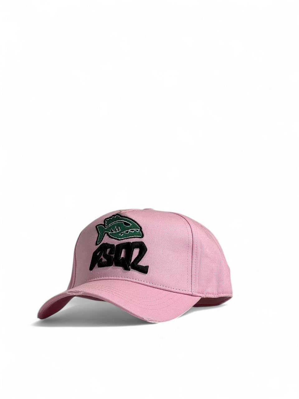 DSQ2 Pink Fish Logo Cap 🌸🐟 | Bold Designer Streetwear