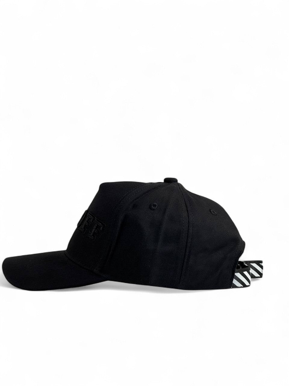 Off-White All-Black “OFF” Embroidered Cap 🖤 | Minimal Luxury Streetwear