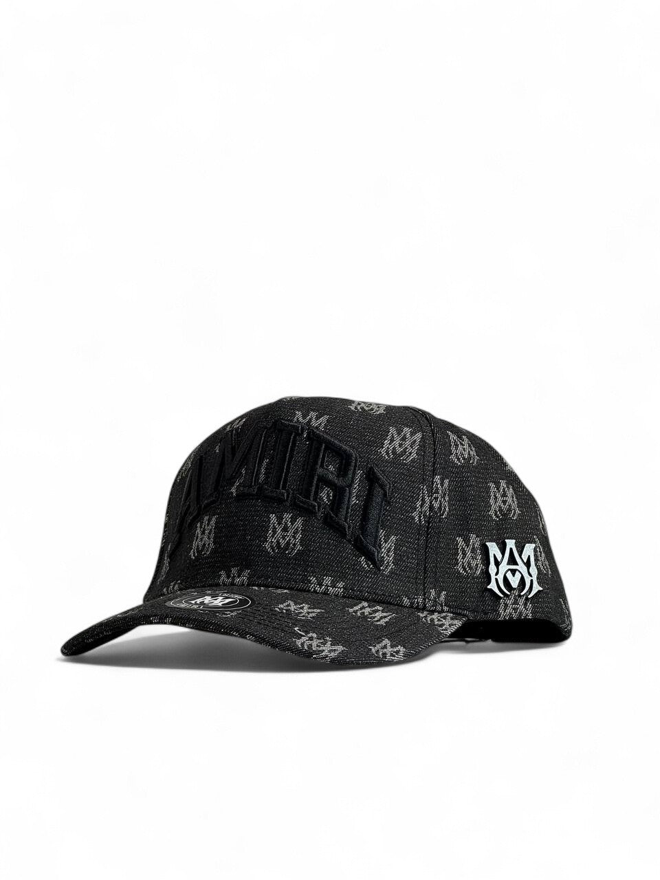 Amiri Monogram Denim Cap 🖤 | Luxury Streetwear Essential