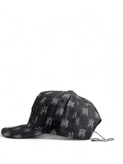 Amiri Monogram Denim Cap 🖤 | Luxury Streetwear Essential