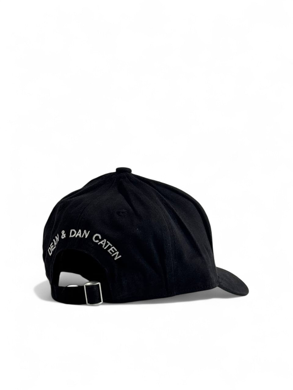 Dsquared2 Black Cap 🖤 | Bold Red Embroidery Streetwear