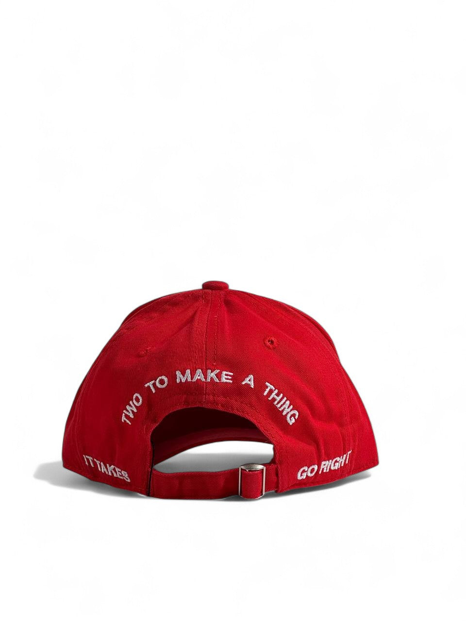 Dsquared2 Bold Logo Red Cap ❤️ | Statement Streetwear Hat