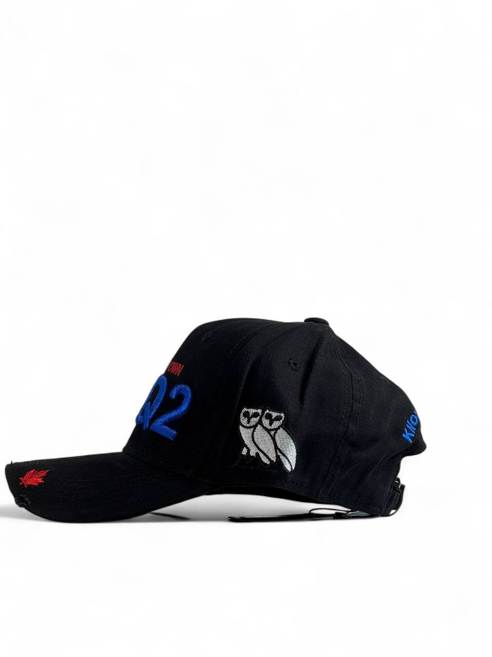 Dsquared2 x OVO “October’s Very Own” Black Cap 🦉🇨🇦 | Limited Edition Streetwear