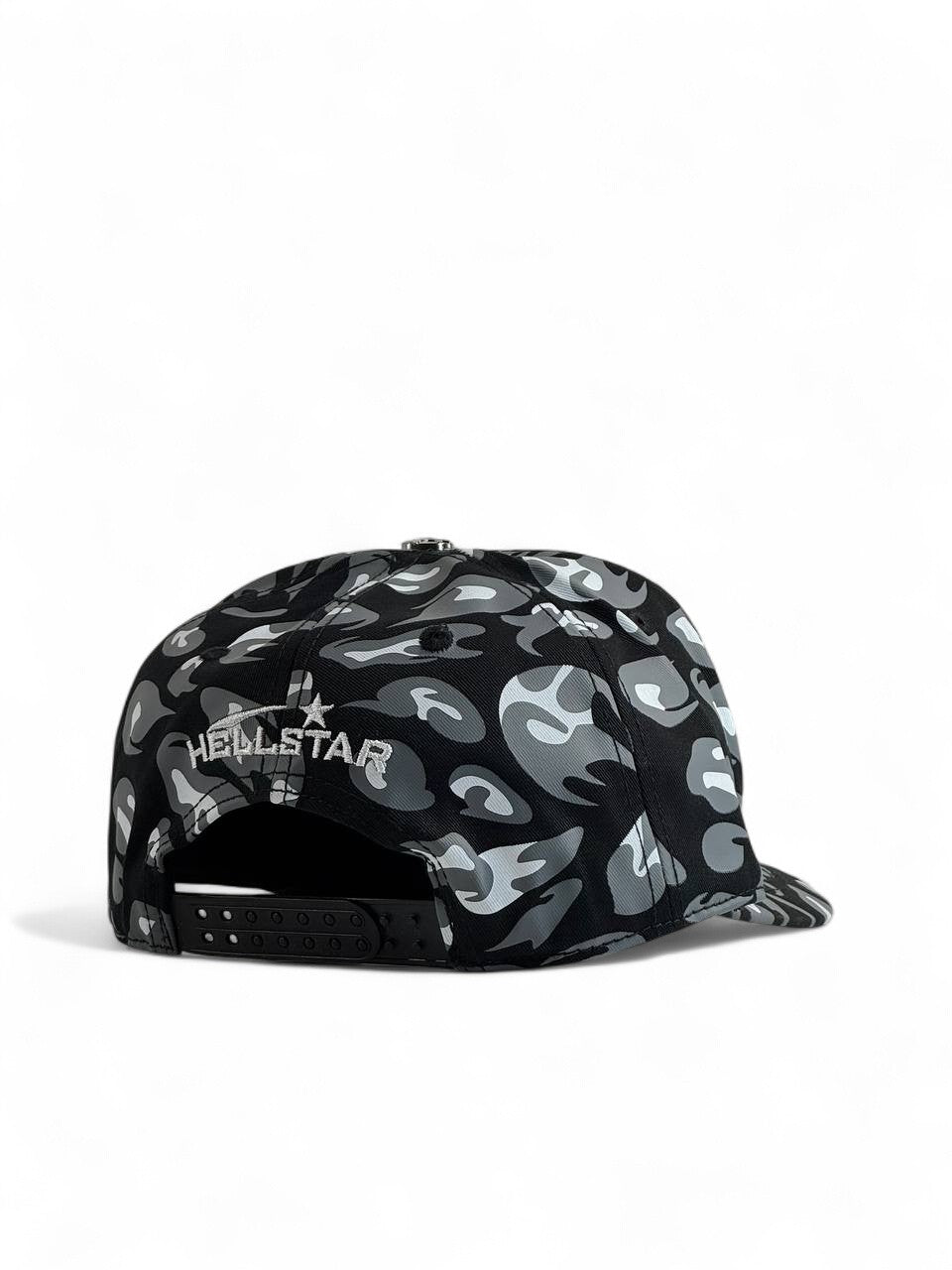 Hellstar Camo Snapback Cap 🖤🔥 Limited Edition Streetwear