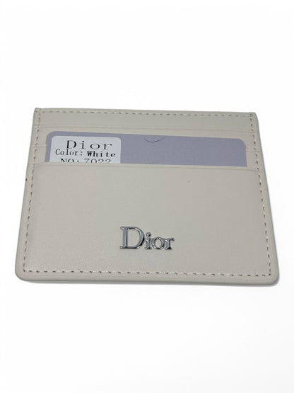 Dior Leather Card Holder – Luxury Slim Wallet for Men & Women | Designer Minimalist Accessory