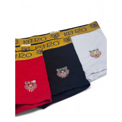 🩲 Kenzo Men's Boxer Set – 3-in-1 Tiger Logo Edition 🐯