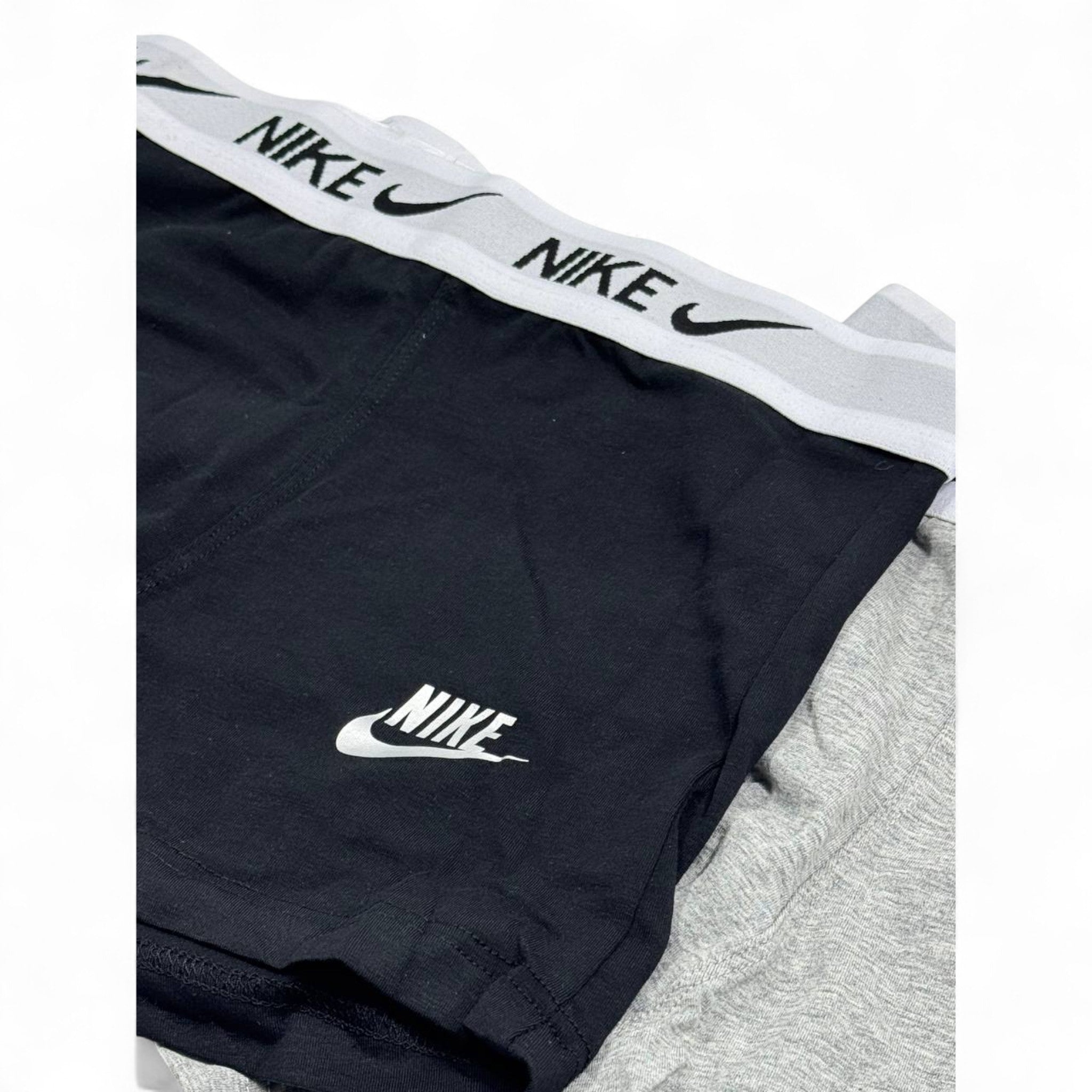 🩳 Nike Men’s Boxer Set – 3-Pack Performance Comfort (Black/Grey/white) ✔️