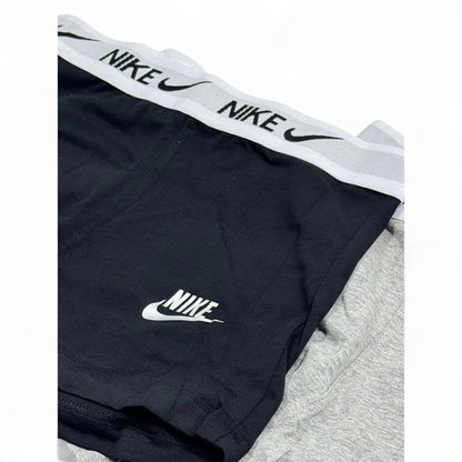 🩳 Nike Men’s Boxer Set – 3-Pack Performance Comfort (Black/Grey/white) ✔️