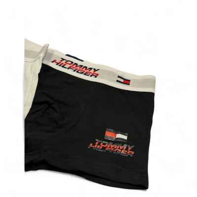 Tommy Hilfiger Men’s Boxer Set – 3-Pack Classic Logo Edition (Navy, White, Black)