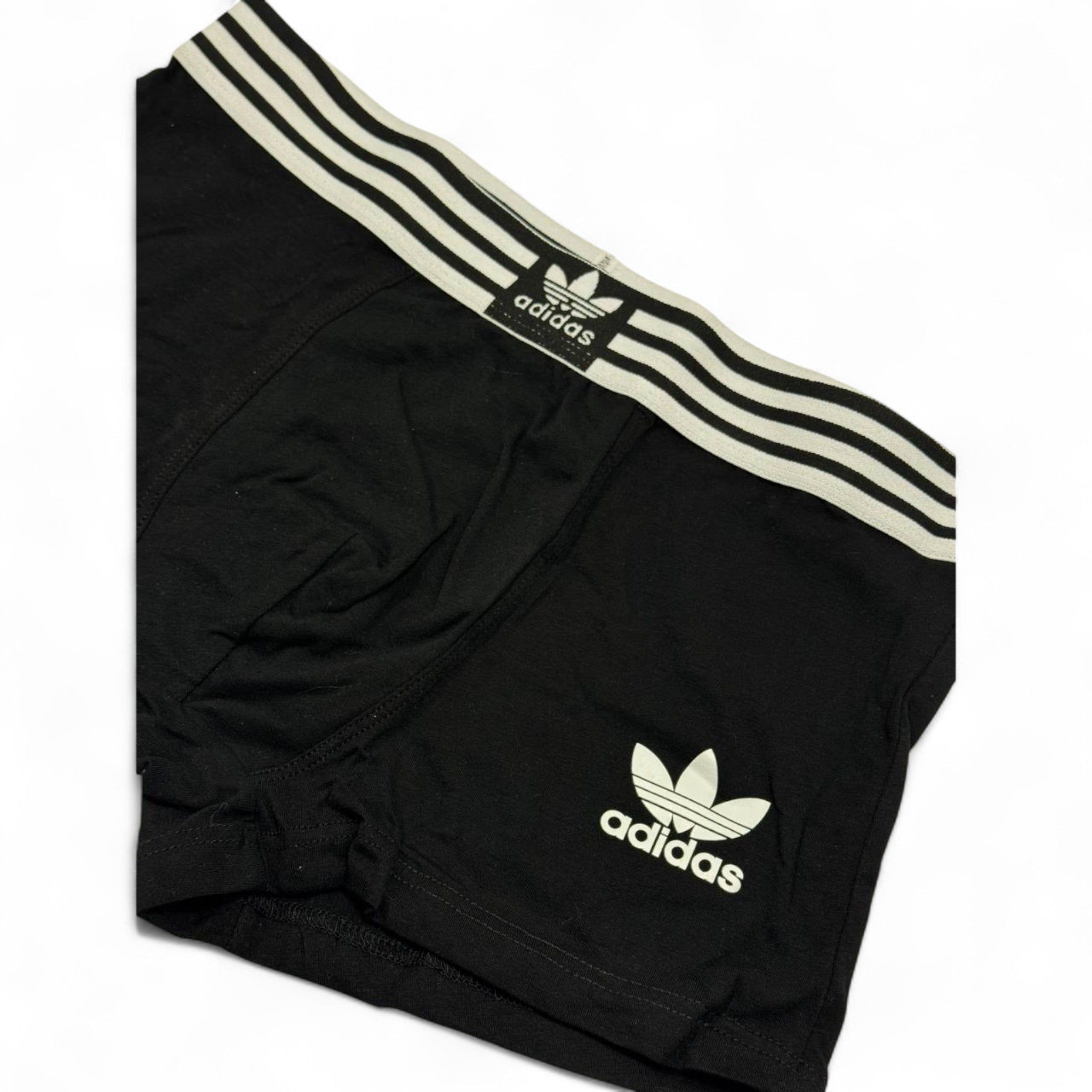 👟 Adidas Originals Boxer Set – 3-Pack Trefoil Edition (Red, Grey, Black) 🩳