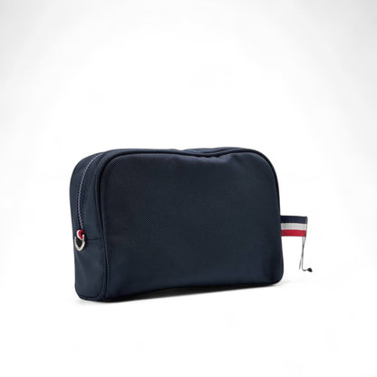 💼 Tommy Hilfiger Classic Navy Travel Pouch – Minimalist Edition 🇺🇸