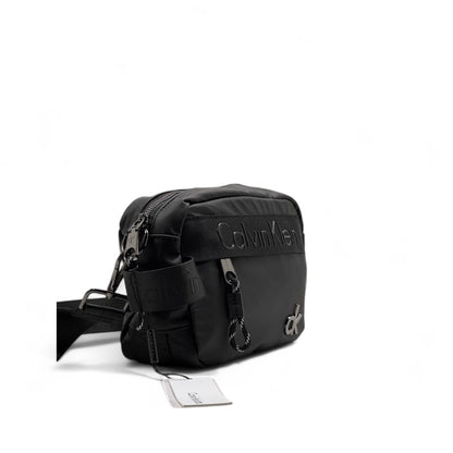🖤 Calvin Klein Logo Strap Crossbody Bag – Black Edition 🖤
