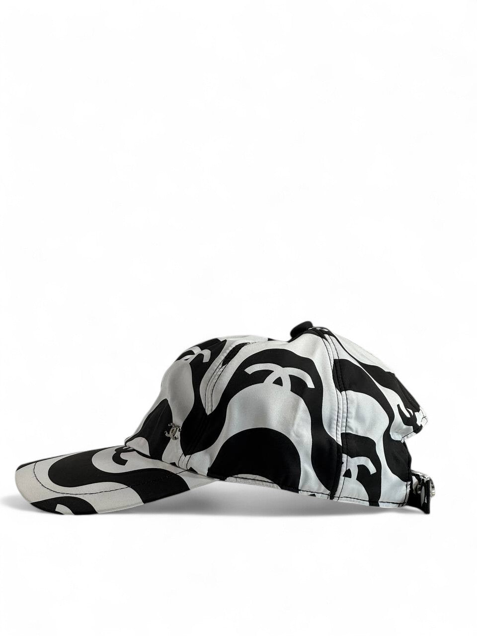 🧢 Balenciaga Abstract Black & White Pattern Cap 🖤🤍