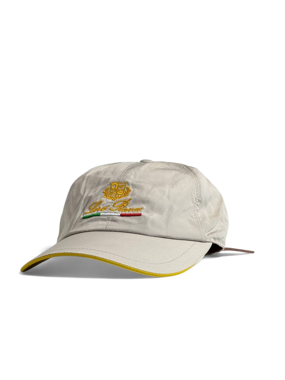 Loro Piana Beige Luxury Cap 🤍✨ | Gold Crest Embroidery | Unisex Italian Style 🇮🇹