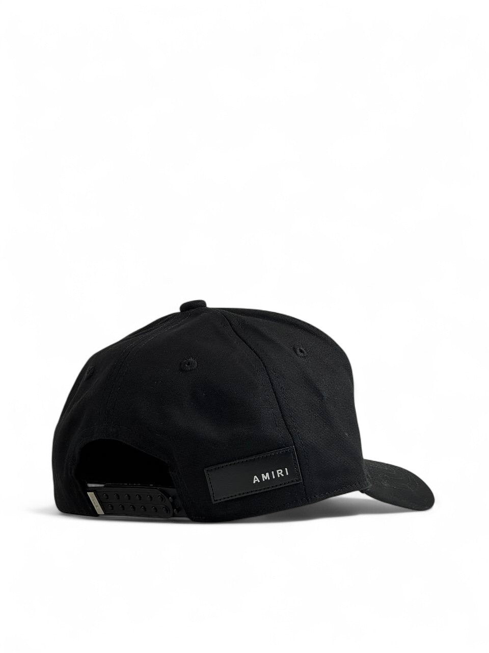 💙 AMIRI Black & Blue Logo Cap – Luxury Designer Streetwear Essential 🔥